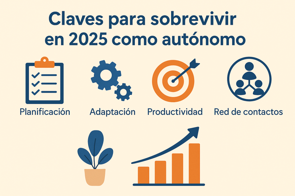Claves para sobrevivir en 2025 como autónomo