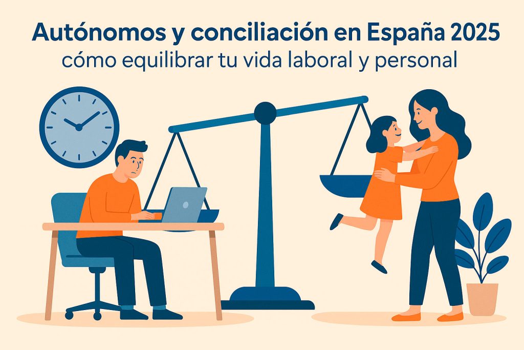 Autónomos y conciliación en España 2025: cómo equilibrar tu vida laboral y personal